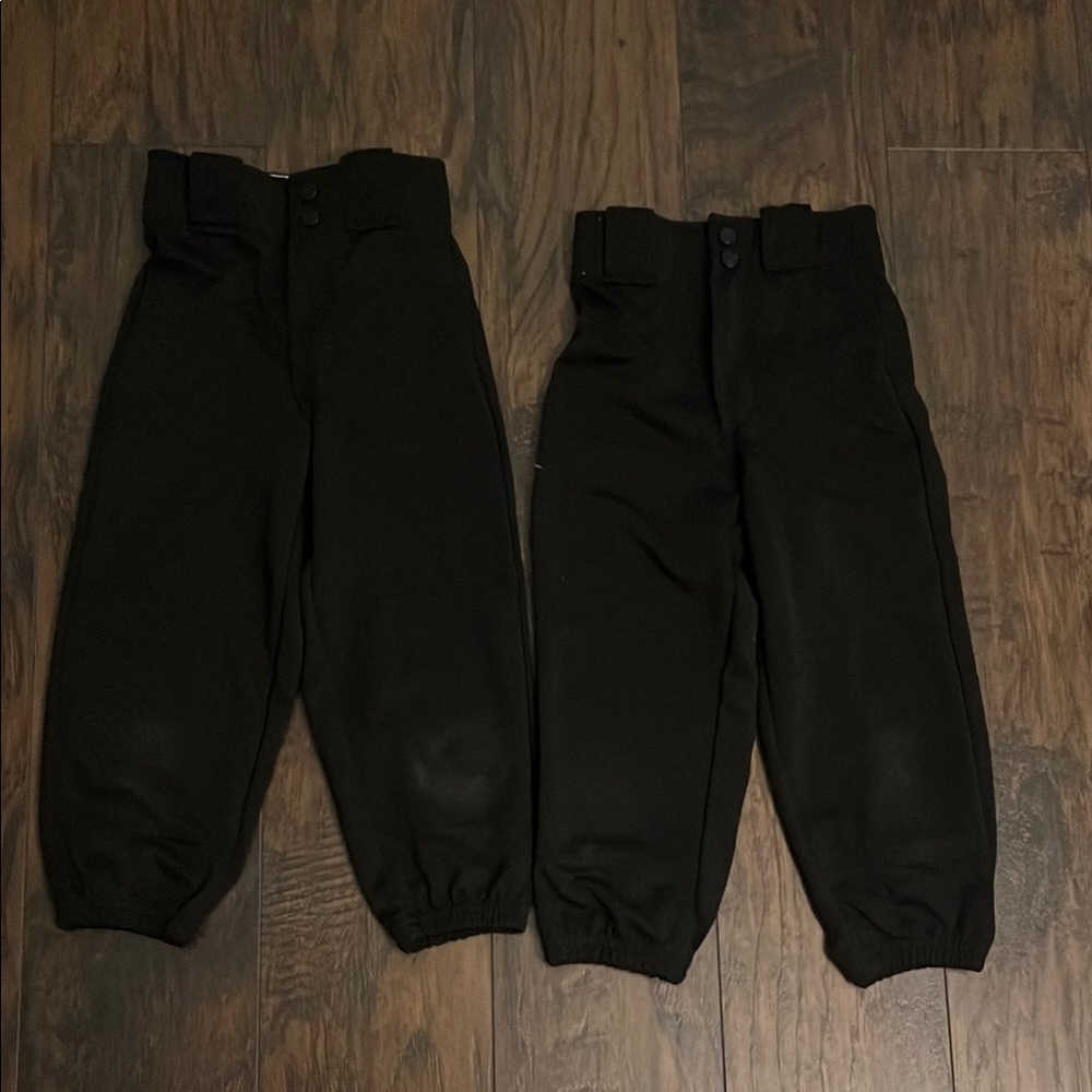 Rawlings Kids Black Tball/Baseball pants